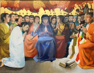 Arcabas Photo de François Desmoulière