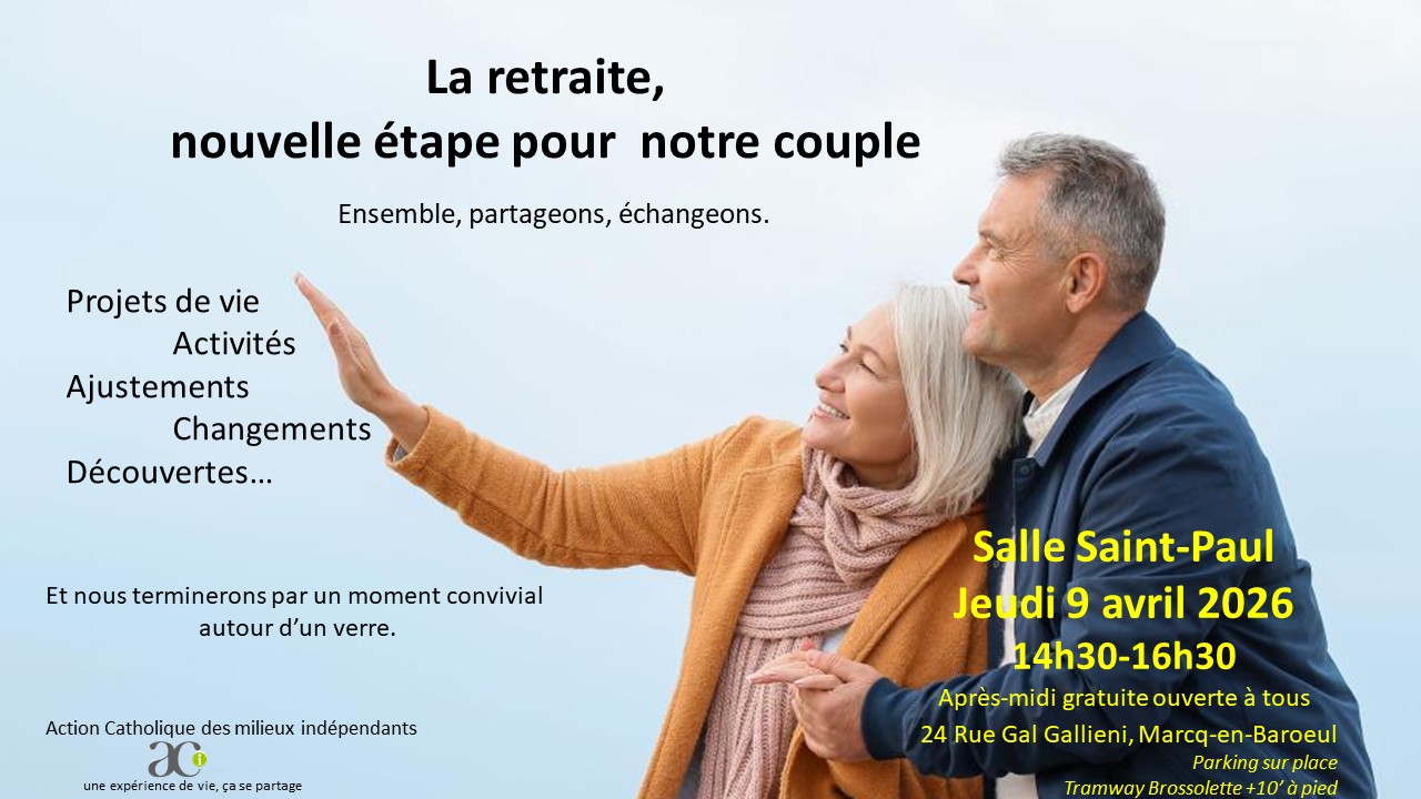 la retraite, nouvelle étape pour notre couple